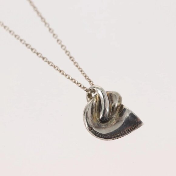 TIFFANY&Co. Horn Necklace Ag925 Silver Auth - Picture 4 of 16